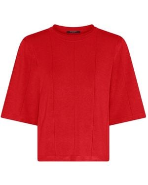 Bruuns Bazaar Round-Neck Knitwear - Rojo