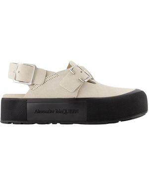 McQueen Clogs - Blanco