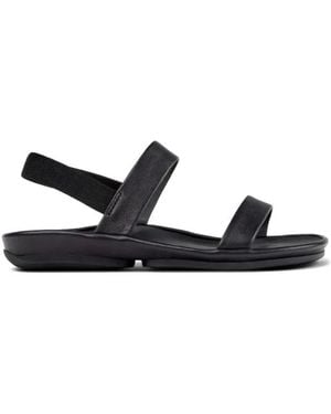 Camper Flat Sandals - Negro
