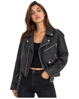 Dolce & Gabbana Denim Jassen - Zwart