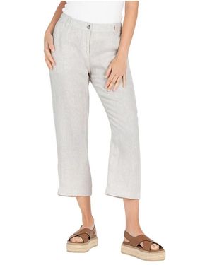 M·a·c Cropped Trousers - Neutro