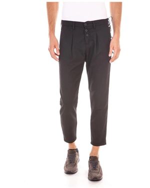 Daniele Alessandrini Cropped Trousers - Blue