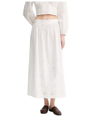 Marc O' Polo Midi Skirts - Blanco