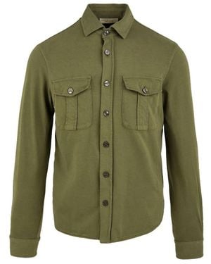 FILIPPO DE LAURENTIIS Casual Shirts - Green
