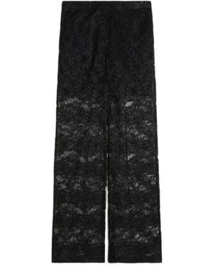 Sportmax Wide Trousers - Black