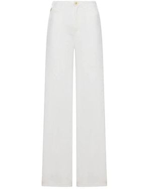Lois Wide Jeans - White