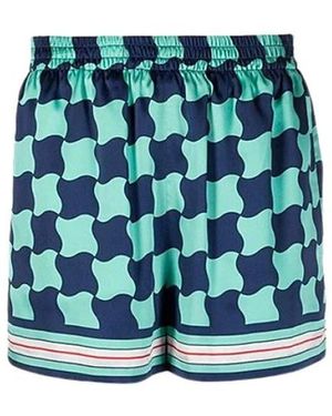 CASABLANCA Short Shorts - Blue