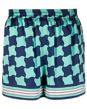 CASABLANCA Short Shorts - Blue