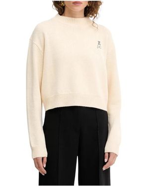 Patrizia Pepe Round-Neck Knitwear - Bianco