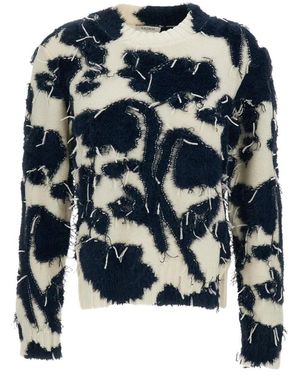 Erdem Truien & Vesten ,Veelkleurig ,Wol Ronde Hals Gebreide Kleding - Blauw