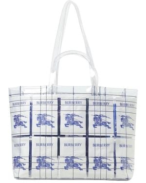 Burberry Tote Bags - Blanco