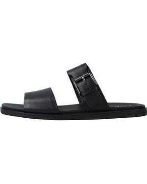 Clarks Schoenen ,Zwart ,Leer Ofra Slide
