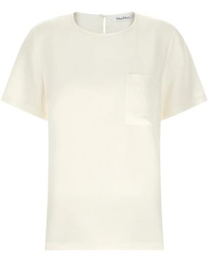 Max Mara Tops ,Wit ,Mxm Pagano Blouse