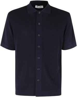 Kangra Maglia Camicia Mm Over - Blauw