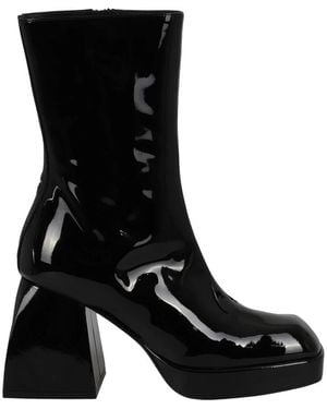 NODALETO Heeled Boots - Black
