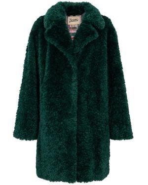 Herno Faux Fur & Shearling Jackets - Green