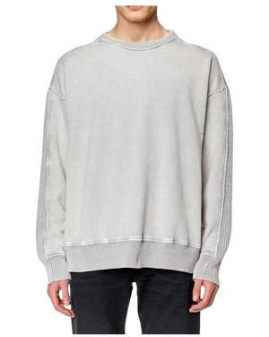 DIESEL Sweatshirts - Grey