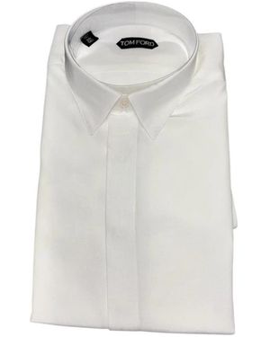 Tom Ford Formal Shirts - White