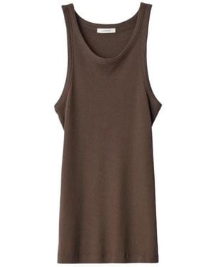 Lemaire Rippstrick-Top - Braun