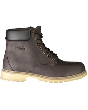 Fila Lace-Up Boots - Brown