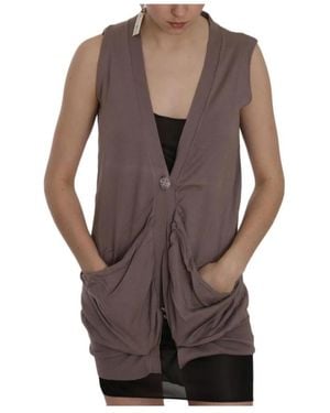 Pink Memories Cardigans - Brown