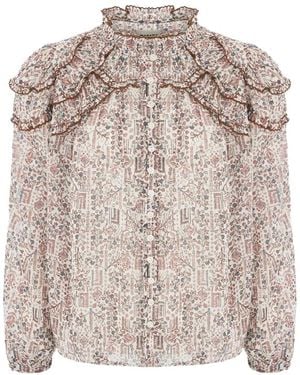 Isabel Marant Overhemden ,Katoen Christa Top - Roze