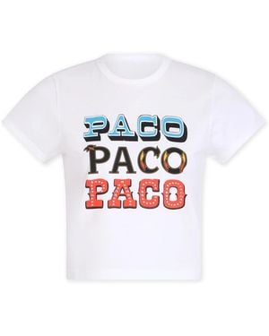 Rabanne T-Shirts - Blanc