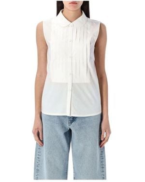 A.P.C. Stilvolle shelly bluse für frauen - Blau