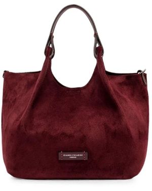 Gianni Chiarini Tote Bags - Rojo