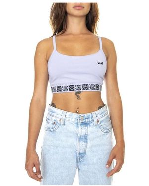 Vans Tops ,Paars ,Katoen Divine Energy Sports Bra - Blauw