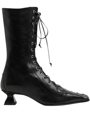 Miista Heeled Boots - Nero