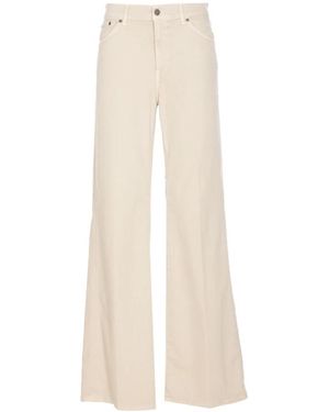 Dondup Amber Denim Broek - Naturel