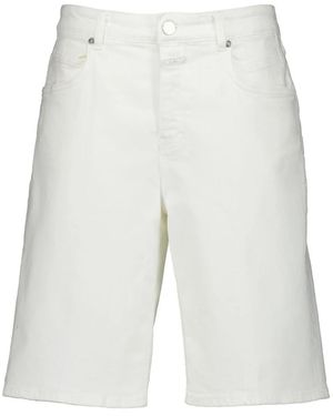 Closed Korte Broeken ,Wit ,Katoen Jenica Shorts