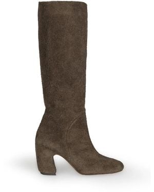 Cortana Heeled Boots - Brown