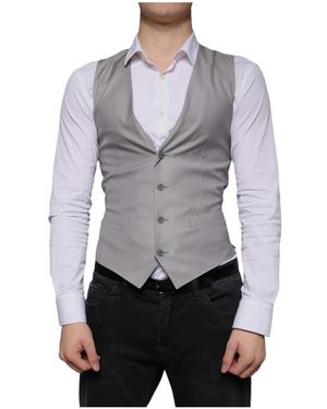 Dolce & Gabbana Waistcoats - Grey
