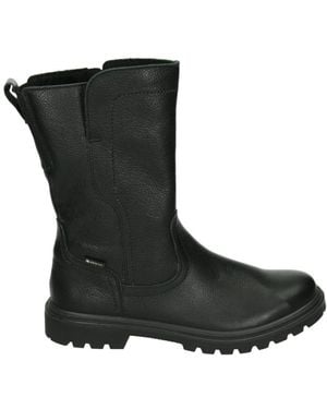 Legero Western Stil Schwarzer Lederstiefel