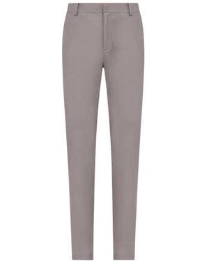 DUNO Slim-Fit Trousers - Grigio