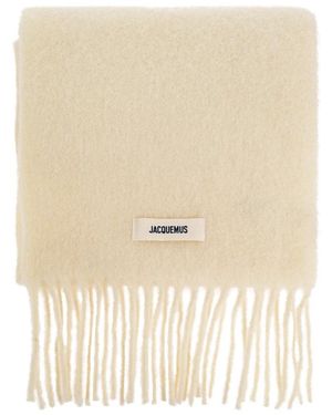 Jacquemus Winter Scarves - Natural
