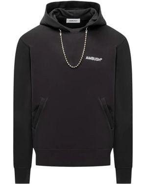 Ambush Tap Shoe Ballchain Hoodie - Schwarz