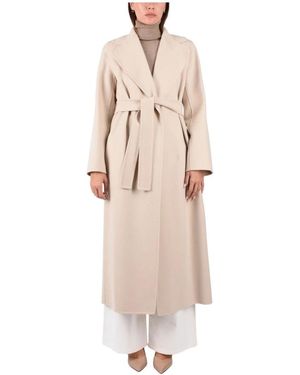 Max Mara Belted Coats - Neutro
