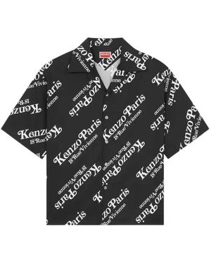 KENZO Short Sleeve Shirts - Negro