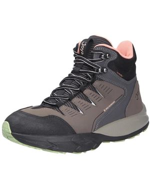 Joya Lace-Up Boots - Nero