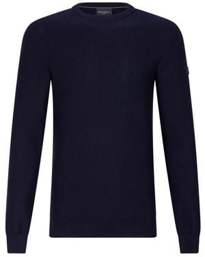 Cavallaro Napoli Round-Neck Knitwear - Blue