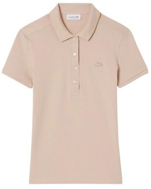 Lacoste Polo Shirts - Natural