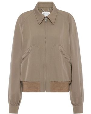 Maison Margiela Bomber Jackets - Natural