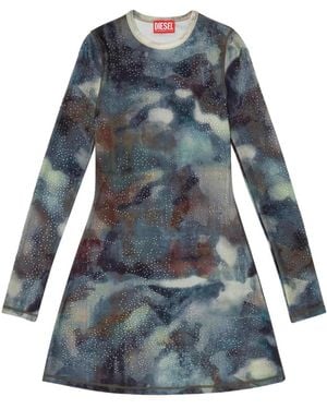 DIESEL D-Uplo Mini Kleid - Blau
