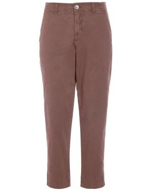 Bitte Kai Rand Broeken ,Bruin ,Slim Ankle-Slit Broeken