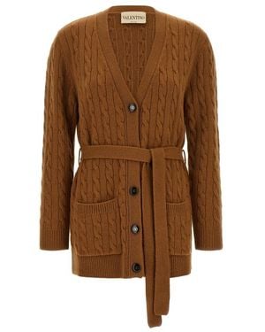 Valentino Garavani Cashmere Knitwear - Brown