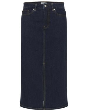 Part Two Denim Skirts - Azul