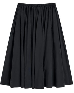 By Malene Birger Midi Skirts - Negro